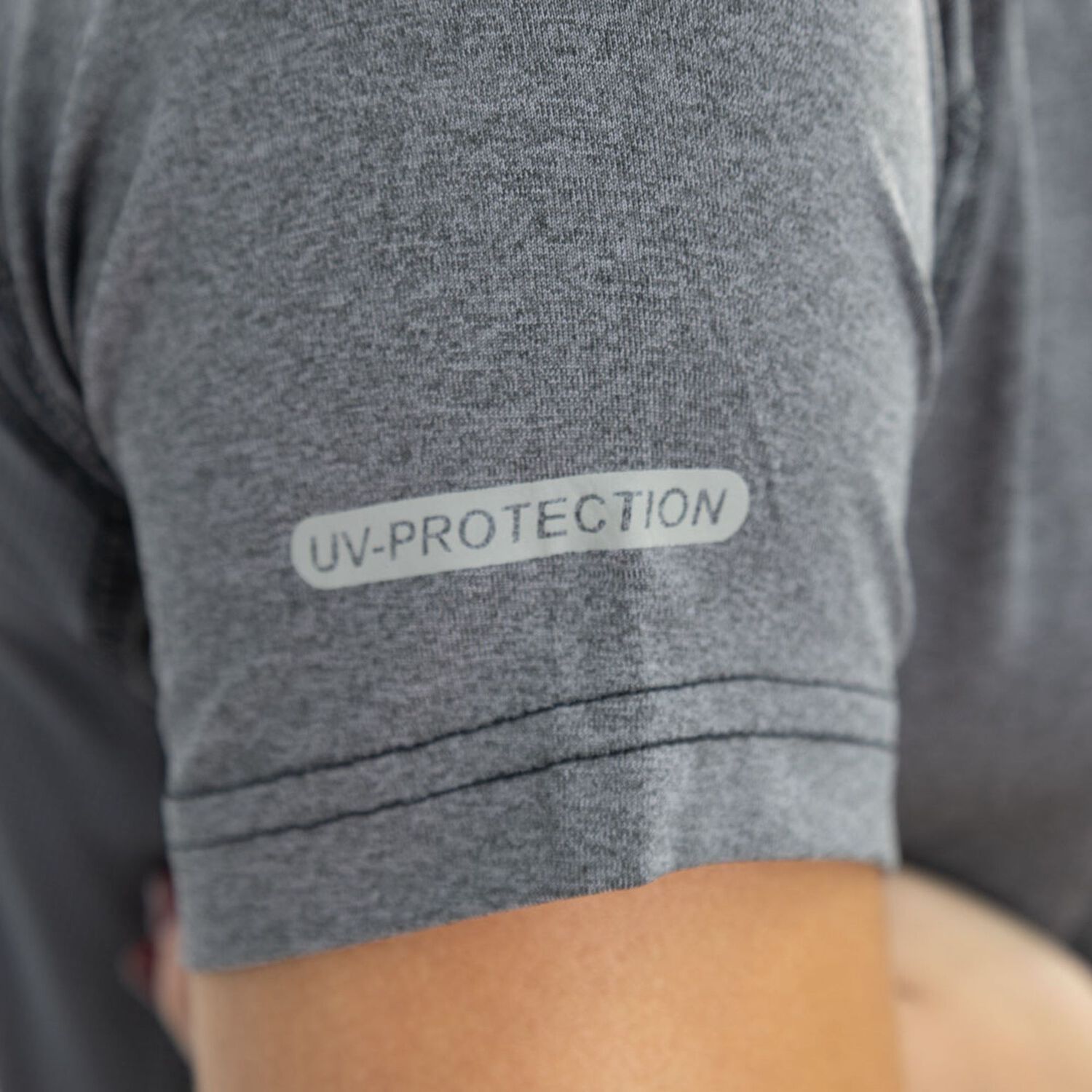 Polera Dry Fit Hw Spx Manga Corta Mujer Carbon Grey image number 4.0